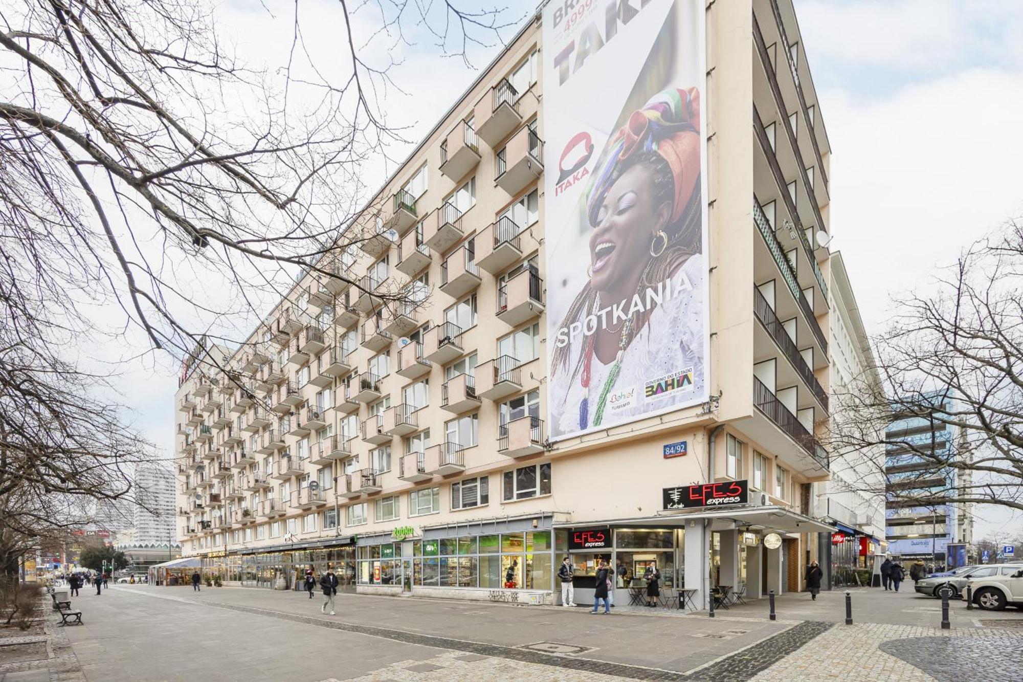 Marszalkowska Stylish With Balcony Center By Renters Lägenhet